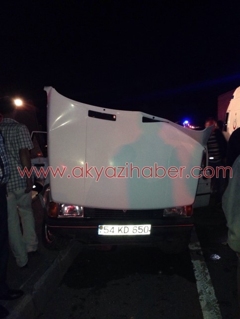 Ormanköy sapağında 2 Otomobilin karıştığı kazada 5 kişi yaralandı